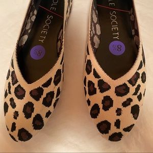 Sole Society Leopard Print flats